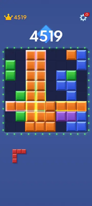 block blast Mod apk game play screenshot 4