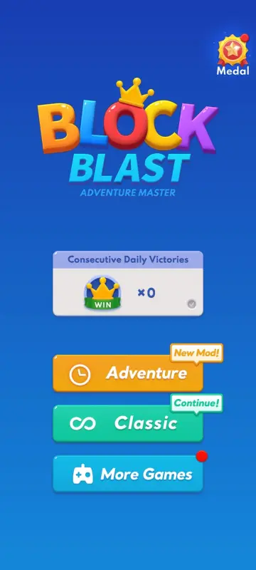 block blast Mod apk game play screenshot 1