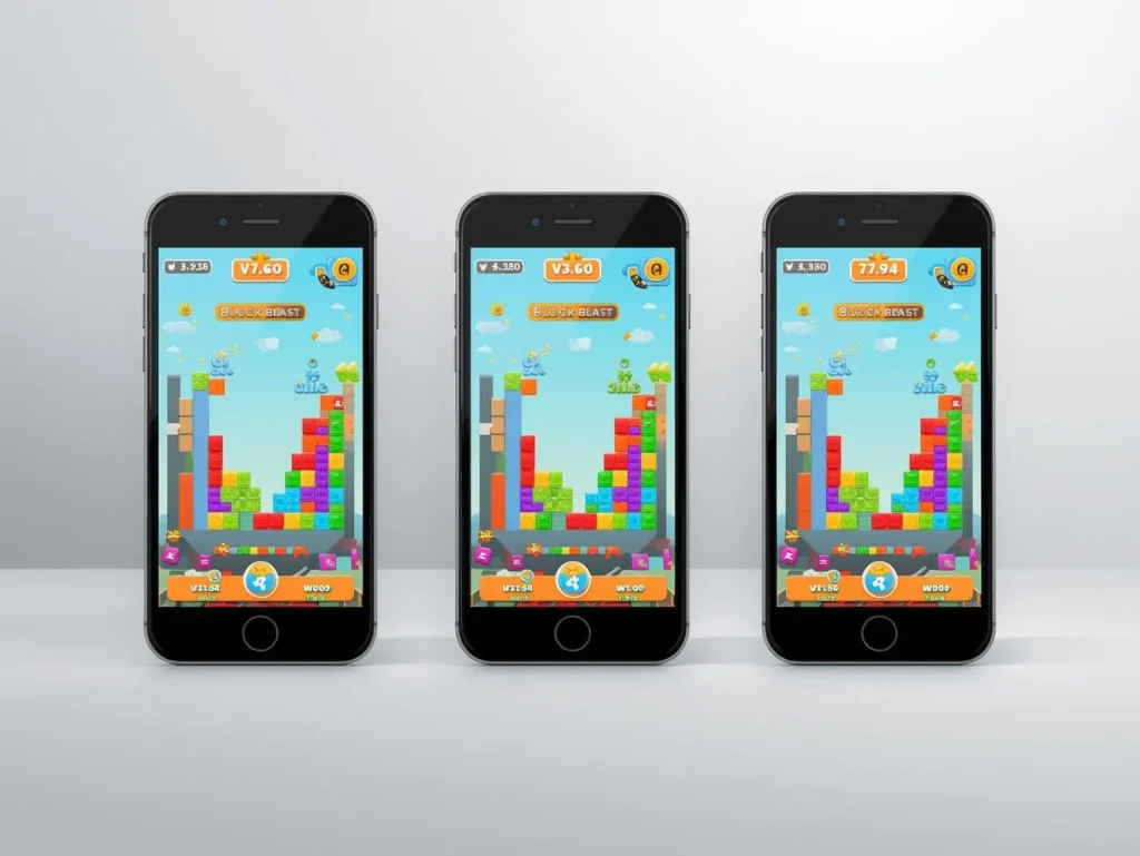 block blast old versions