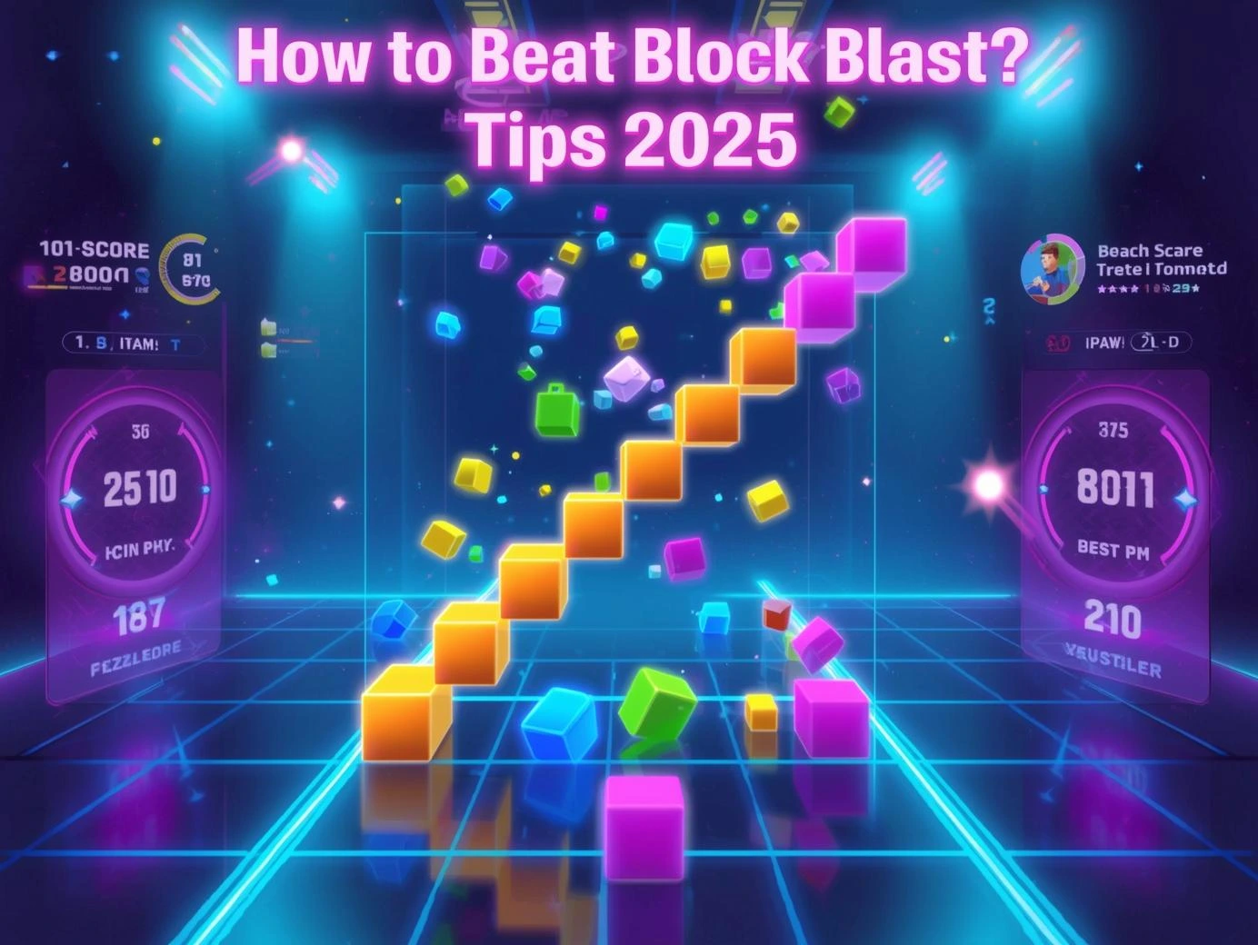 how to beat block blast mod apk